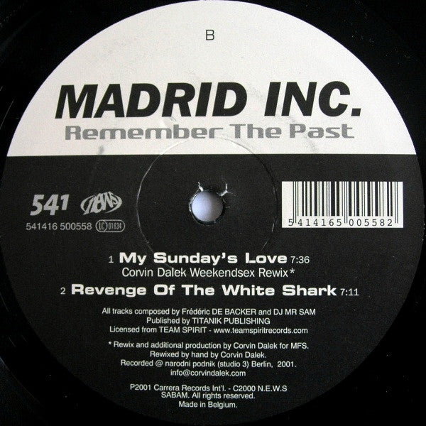 Madrid Inc. : Remember The Past (12")