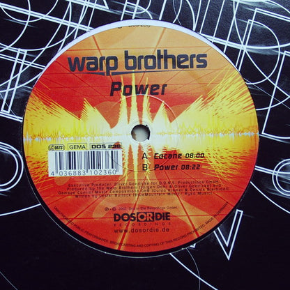 Warp Brothers : Cokane / Power (12")