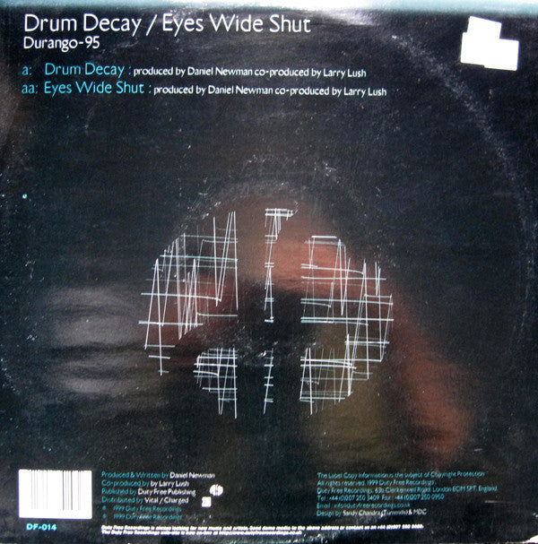 Durango 95 : Drum Decay / Eyes Wide Shut (12")
