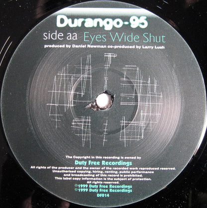 Durango 95 : Drum Decay / Eyes Wide Shut (12")
