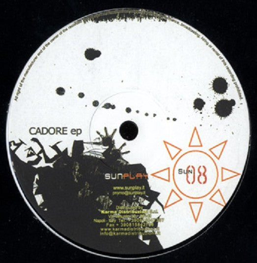 Fausto Messina : Cadore E.P. (12", EP)