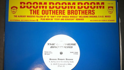 The Outhere Brothers : Boom Boom Boom (12", Promo)