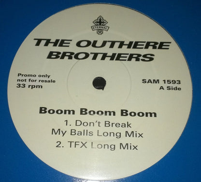 The Outhere Brothers : Boom Boom Boom (12", Promo)