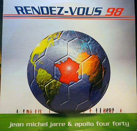 Jean Michel Jarre* & Apollo Four Forty* : Rendez-Vous 98 (12", S/Sided, Promo)