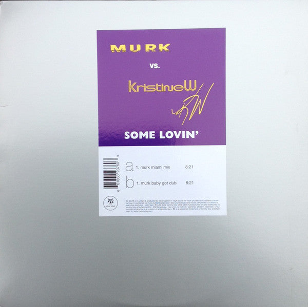 MURK vs. KristineW* : Some Lovin' (12")
