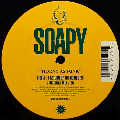 Soapy : Horny As Funk (12")