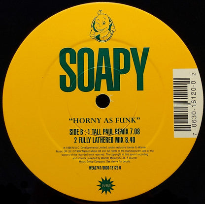 Soapy : Horny As Funk (12")