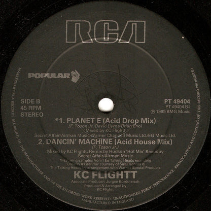 KC Flightt : Planet E (12")