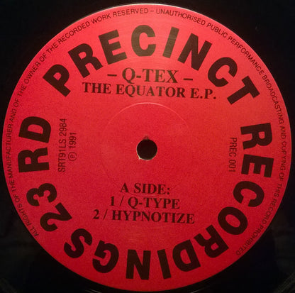 Q-Tex : Equator EP (12", EP)