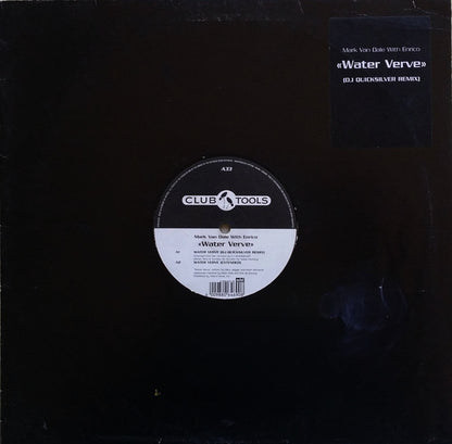Mark Van Dale With Enrico : Water Verve (12")