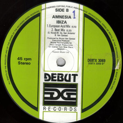 Amnesia : Ibiza (12")