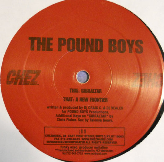 Pound Boys : Gibraltar (12")