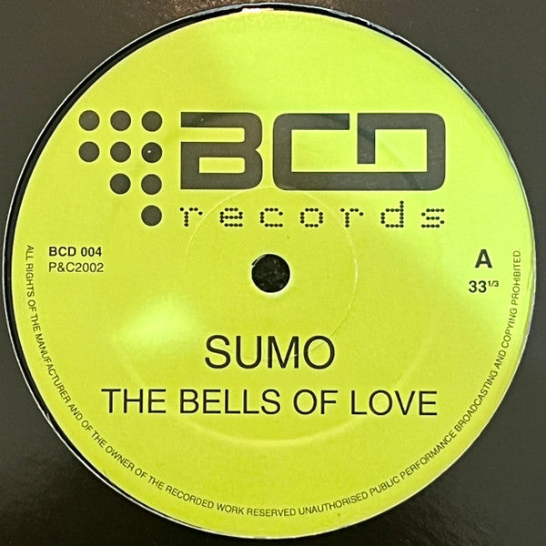 Sumo (4) : Bells Of Love / DJ Tools (12")