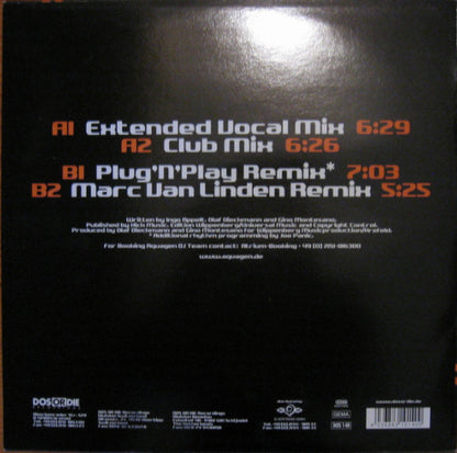 Aquagen & Ingo Appelt : Tanz Für Mich (12", Promo)