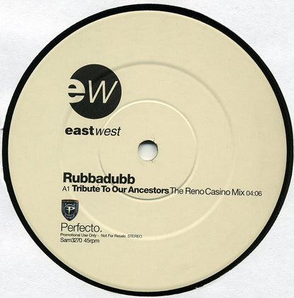 Rubbadubb : Tribute To Our Ancestors (12", Promo)