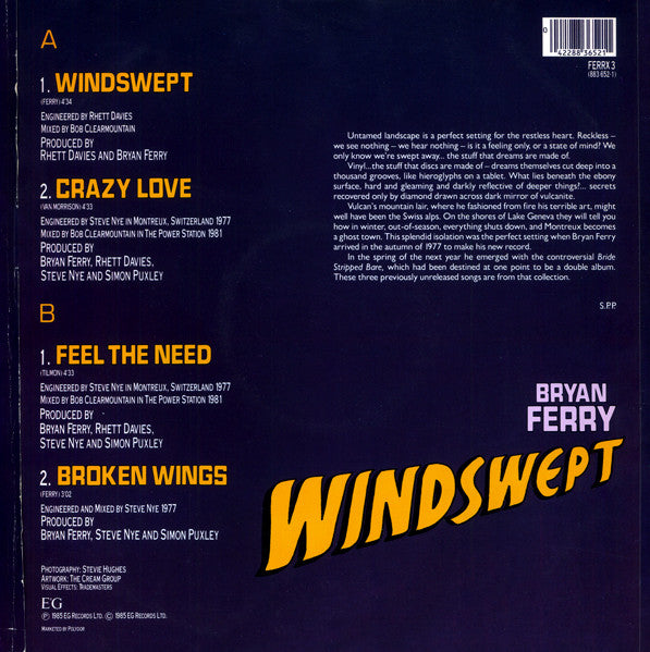 Bryan Ferry : Windswept (12")