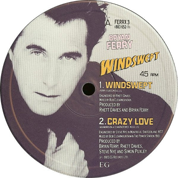 Bryan Ferry : Windswept (12")
