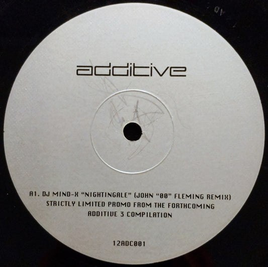 DJ Mind-X / Novy vs. Eniac : Additive 3 Sampler (12", Ltd, Promo, Smplr)