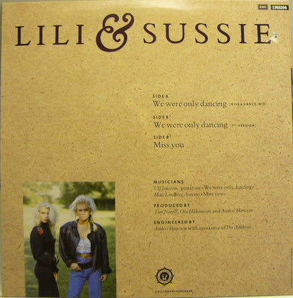 Lili & Sussie : We Were Only Dancing (12", Single)