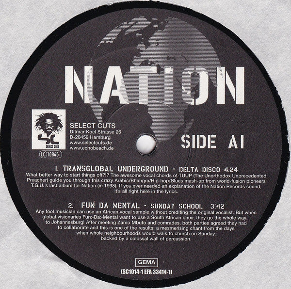 Various : Nation (2xLP, Comp)