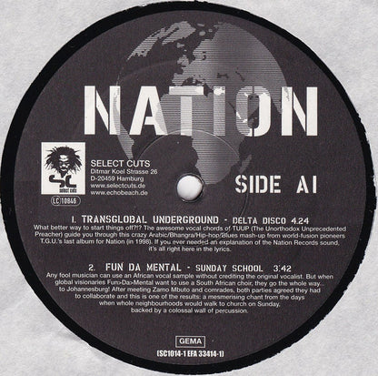 Various : Nation (2xLP, Comp)