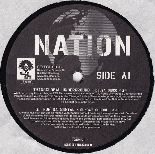 Various : Nation (2xLP, Comp)