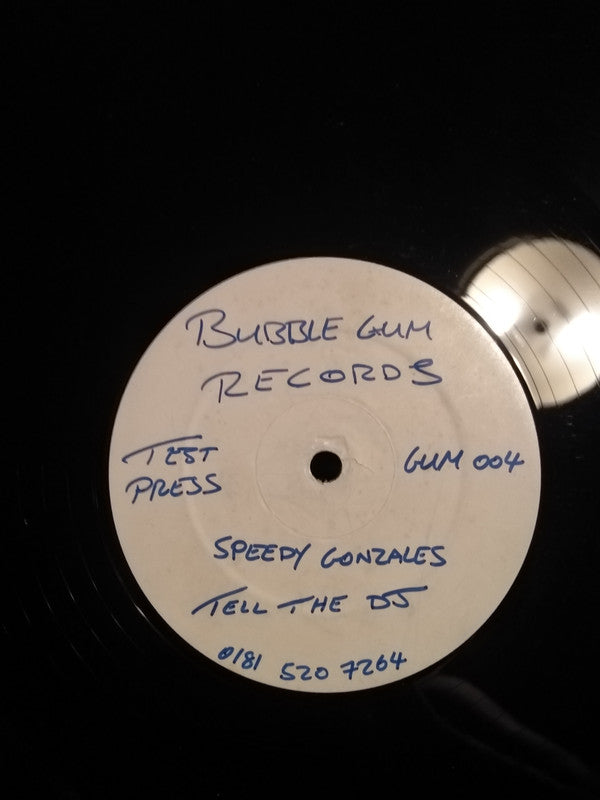 Speedy Gonzales : Tell The DJ (12", TP, W/Lbl)