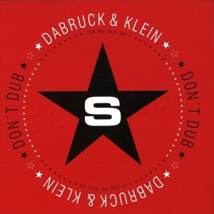 Dabruck & Klein : Don't Dub (12", S/Sided)
