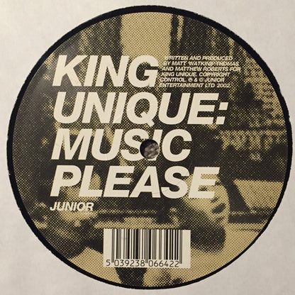 King Unique : Lighters / Music Please (12")