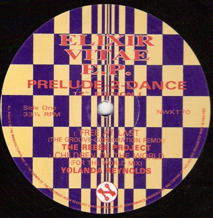Various : Elixir Vitae E.P. - Prelude-2-Dance (12" Edition) (12", EP)
