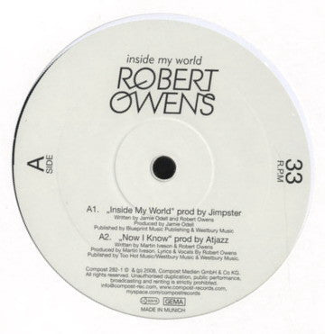 Robert Owens : Inside My World (12")