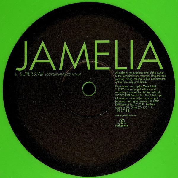 Jamelia : Something About You (12", Gre)