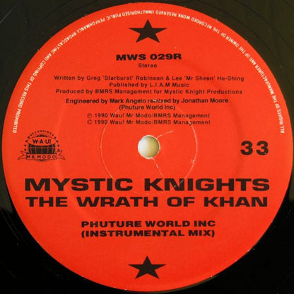 Mystic Knights : The Wrath Of Khan (Remixes) (12")