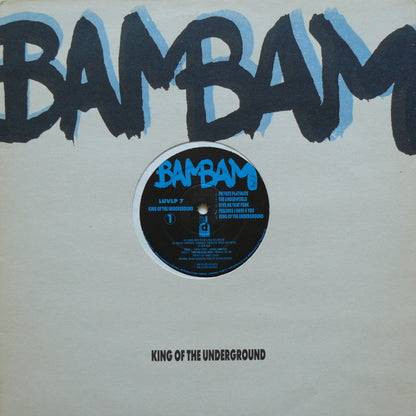 Bam Bam : King Of The Underground (LP, Album)