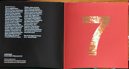 System 7 / Mirror System : Café Seven (CD, Album)