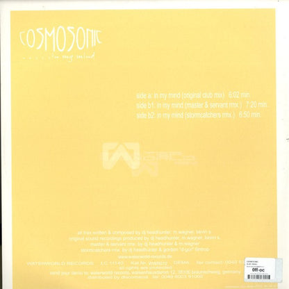 Cosmosonic : In My Mind (12")