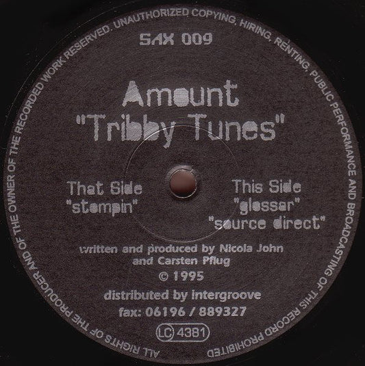 Amount : Tribby Tunes (12")