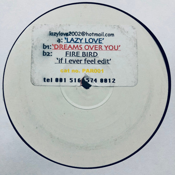 Unknown Artist : Lazy Love (12", Unofficial, W/Lbl, Sti)
