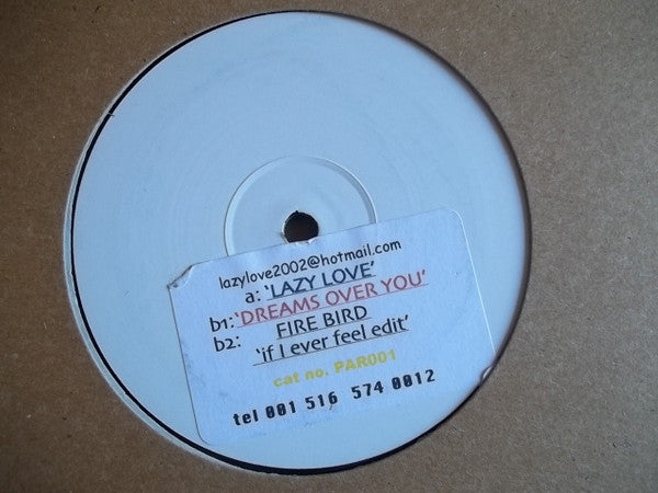 Unknown Artist : Lazy Love (12", Unofficial, W/Lbl, Sti)