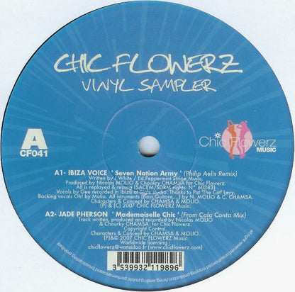 Various : Chic Flowerz Vinyl Sampler (12", Smplr)