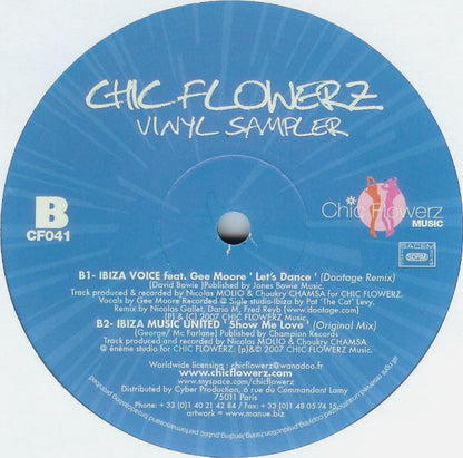 Various : Chic Flowerz Vinyl Sampler (12", Smplr)