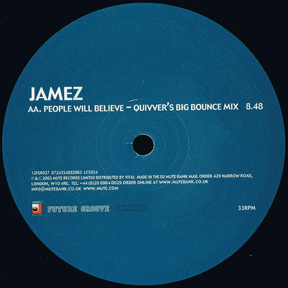 Jamez : People Will Believe (12")