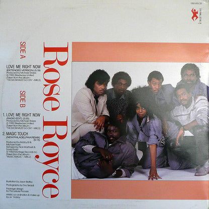 Rose Royce : Love Me Right Now (12")