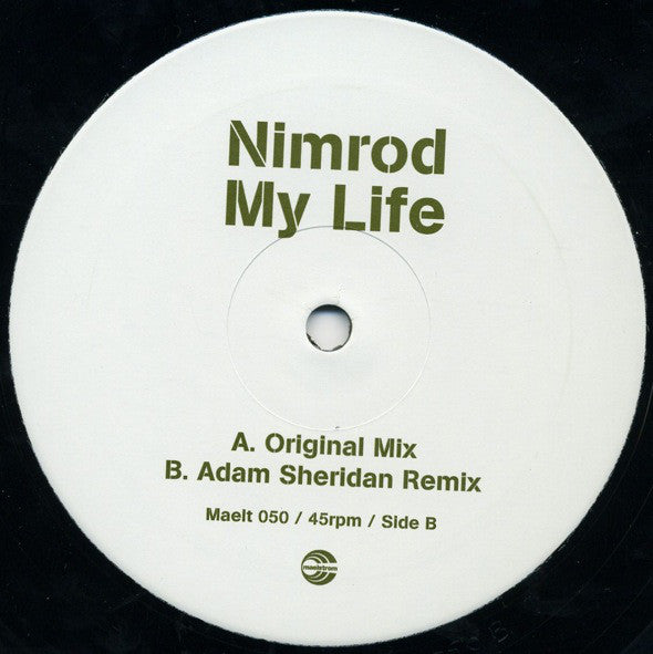 Nimrod (8) : My Life (12")