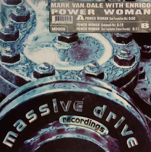 Mark Van Dale With Enrico : Power Woman (12")