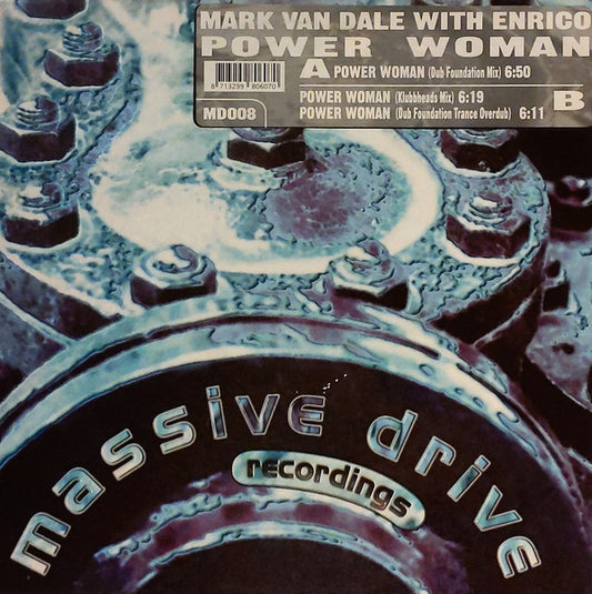 Mark Van Dale With Enrico : Power Woman (12")