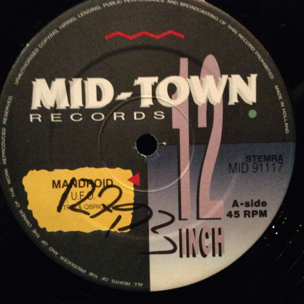 Mandroid (2) : Oh My God It's Alive! (12")