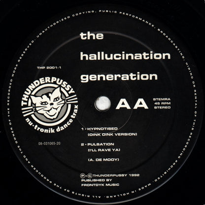 The Hallucination Generation : Somebody Give The Lord A Handclap (12")