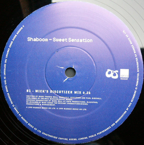 Shaboom : Sweet Sensation (12")