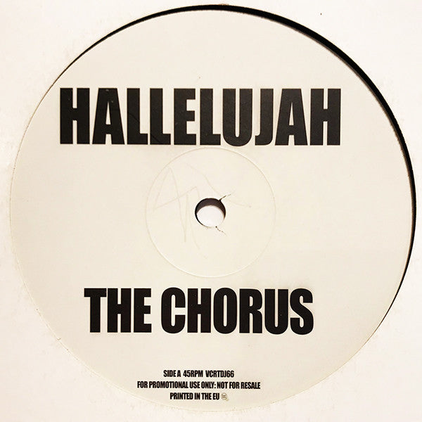 Gold 'n' Delicious : Hallelujah (12", S/Sided, Promo)